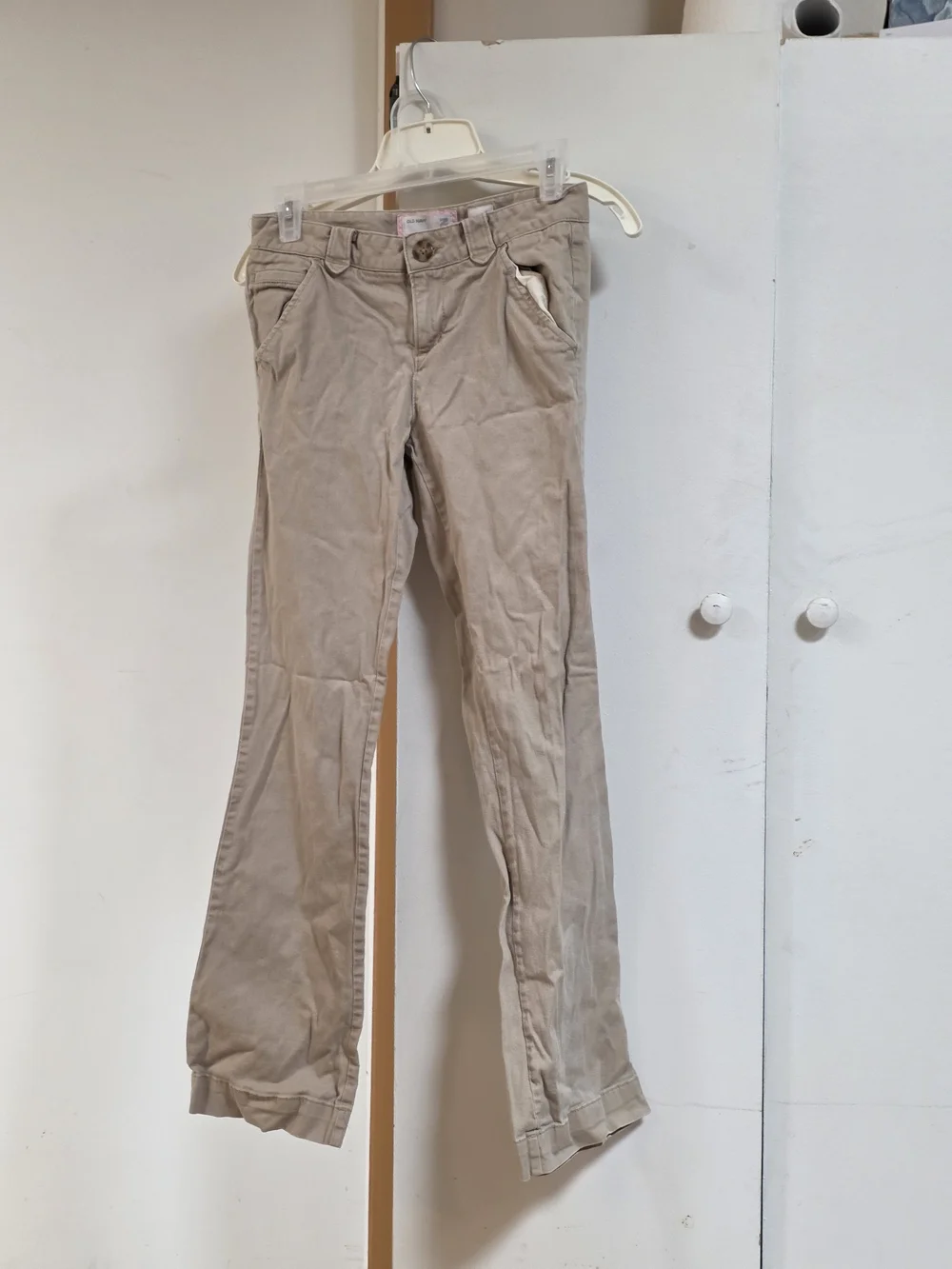 Old Navy Girls Beige Dress Pants